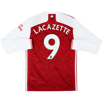 2020-21 Arsenal Home L/S Shirt Lacazette #9 (S)