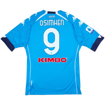 2020-21 Napoli Authentic Home Shirt Osimhen #9 (3XL)