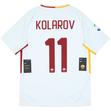 2017-18 Roma Away Shirt Kolarov #11 (M)