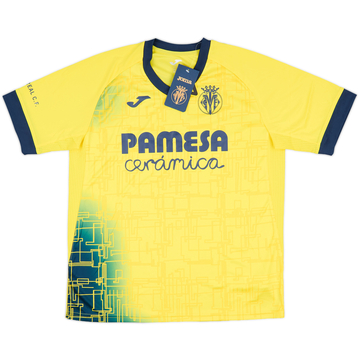 2020-21 Villarreal Joma Training Shirt (XL.Boys)