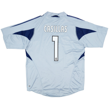 2004-05 Real Madrid GK Shirt Casillas #1 (L)