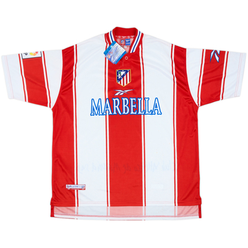 1999-00 Atletico Madrid Home Shirt (XXL)