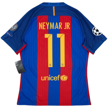 2016-17 Barcelona Authentic Home Shirt Neymar Jr #11 (XL)