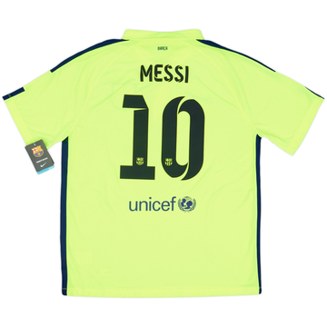 2014-15 Barcelona Third Shirt Messi #10 (XL)
