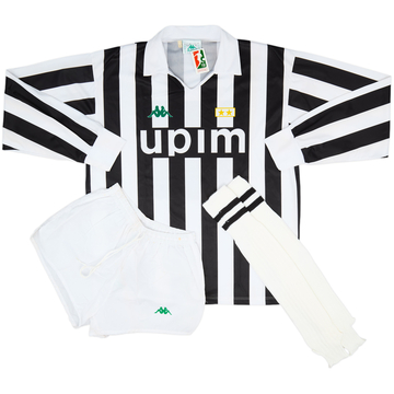 1991-92 Juventus Basic Home Full Kit (L)