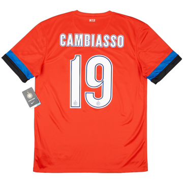2012-13 Inter Milan Away Shirt Cambiasso #19 (M)