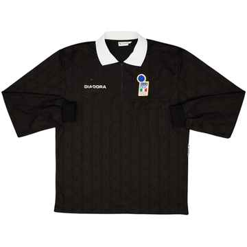 1990s Italy Diadora Referee L/S Shirt - 5/10 - (XXL)
