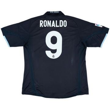 2009-10 Real Madrid Away Shirt Ronaldo #9 - 6/10 - (XL)