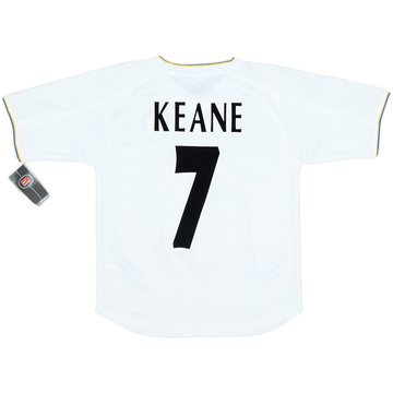 2000-02 Leeds United Home Shirt Keane #7 (L.Boys)