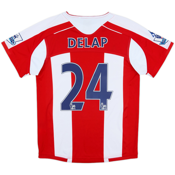 2008-09 Stoke City Home Shirt Delap #24 - 6/10 - (S)