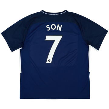 2017-18 Tottenham Away Shirt Son #7 - 7/10 - (XL)