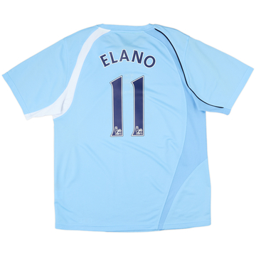 2008-09 Manchester City Home Shirt Elano #11 - 7/10 - (XL)