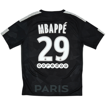 2017-18 Paris Saint-Germain Third Shirt Mbappe #29 - 8/10 - (M)
