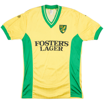 1987-89 Norwich Home Shirt - 9/10 - (M)
