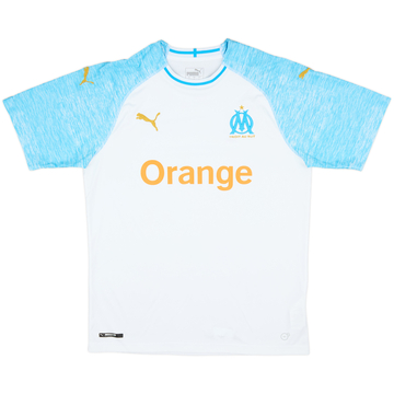2018-19 Olympique Marseille Home Shirt - 10/10 - (L)