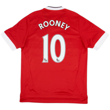 2015-16 Manchester United Home Shirt Rooney #10 - 6/10 - (L)