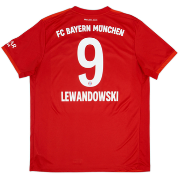 2019-20 Bayern Munich Home Shirt Lewandowski #9 - 10/10 - (XL)