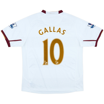 2007-08 Arsenal Away Shirt Gallas #10 - 8/10 - (L)
