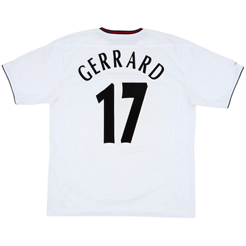 2003-04 Liverpool Away Shirt Gerrard #17 - 6/10 - (L)