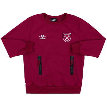 2022-23 West Ham Umbro Sweat Top - 9/10 - (S.Boys)