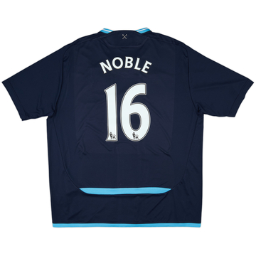 2009-10 West Ham Away Shirt Noble #16 - 8/10 - (XL)