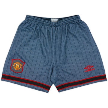 1995-96 Manchester United Away Shorts - 8/10 - (S)