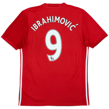 2016-17 Manchester United Home Shirt Ibrahimovic #9 - 5/10 - (M)
