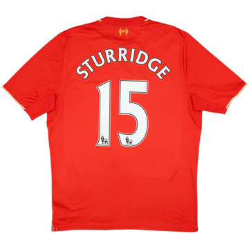 2016-17 Liverpool Home Shirt Sturridge #15 - 6/10 - (M)