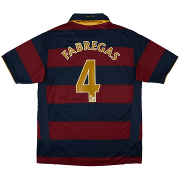 2007-08 Arsenal Third Shirt Fabregas #4 - 6/10 - (L)