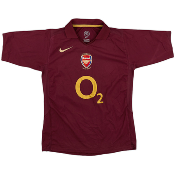 2005-06 Arsenal Home Shirt - 10/10 - (L.Boys)