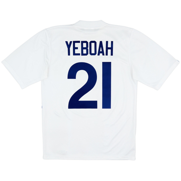 1995-96 Leeds United Home Shirt Yeboah #21 - 8/10 - (M)