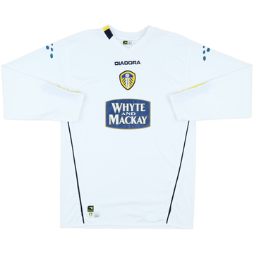 2004-05 Leeds United Home L/S Shirt - 7/10 - (S)