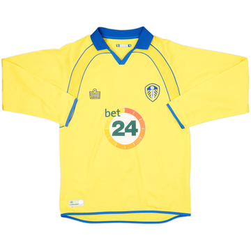 2006-07 Leeds United Away L/S Shirt - 8/10 - (M)