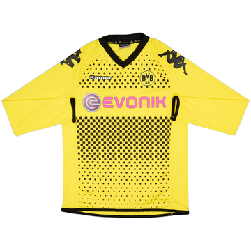 2011-12 Borussia Dortmund Home L/S Shirt - 9/10 - (L)