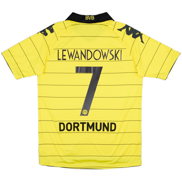2010-11 Borussia Dortmund Home Shirt Lewandowski #7 - 10/10 - (M)