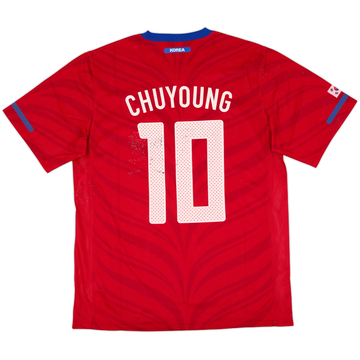 2010-12 South Korea Home Shirt Chuyoung #10 - 5/10 - (XL)