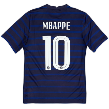 2020-21 France Home Shirt Mbappe #10 - 6/10 - (S)