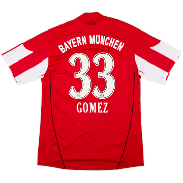 2010-11 Bayern Munich Home Shirt Gomez #33 - 6/10 - (M)