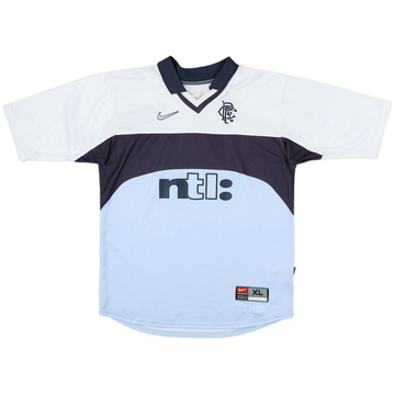 1999-00 Rangers Away Shirt - 8/10 - (XL.Boys)