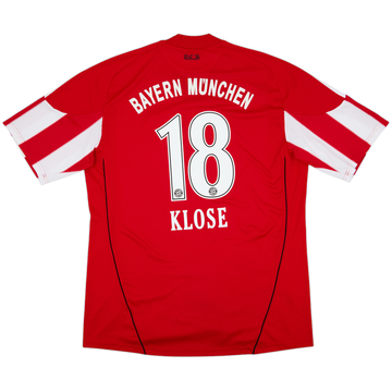2010-11 Bayern Munich Home Shirt Klose #18 - 5/10 - (XL)
