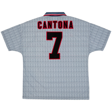 1995-96 Manchester United Camiseta Visitante Cantona #7 - 9/10 - (XL)