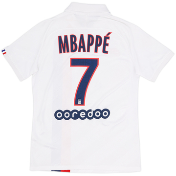 2019-20 Paris Saint-Germain Camiseta Tercera Auténtica Mbappe #7 - 8/10 - (S)