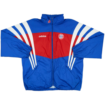 1995-96 Bayern Munich adidas Hooded Rain Jacket - 8/10 - (L/XL)