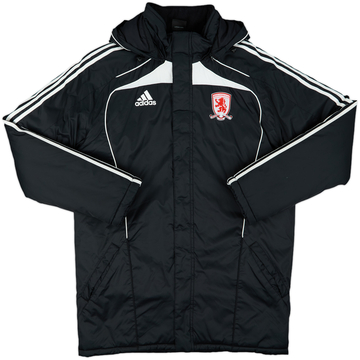 2010-11 Middlesbrough adidas Padded Bench Coat - 10/10 - (L)