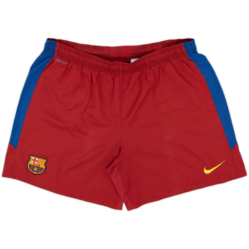 2010-11 Barcelona Home Shorts - 8/10 - (L)