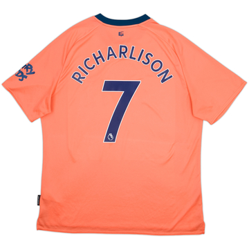 2019-20 Everton Away Shirt Richarlison #7 - 9/10 - (XXL)