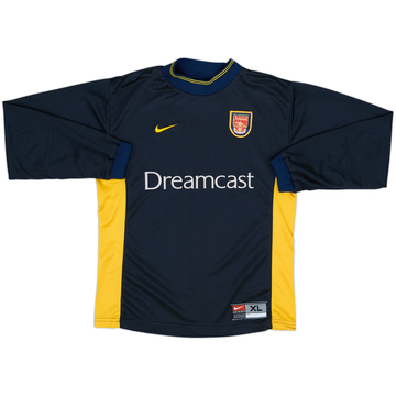 1999-00 Arsenal GK Shirt - 8/10 - (XL.Boys)