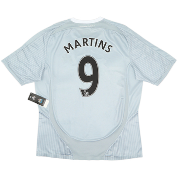 2008-09 Newcastle Player Issue Third Shirt Martins #9 (XL)