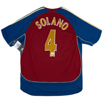 2006-07 Newcastle Away Shirt Solano #4 (XL)