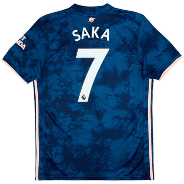 2020-21 Arsenal Third Shirt Saka #7 - 9/10 - (M)